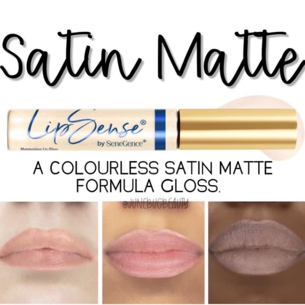 Lipsense Satin Matte Lip Gloss